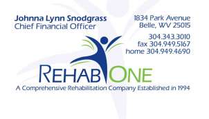 RehabOne Business Card
